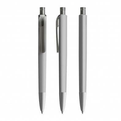 Prodir DS8 Soft Touch PRS Push Kugelschreiber, Delfingrau Prodir DS8 Soft Touch PRS Push Kugelschreiber, Delfingrau
